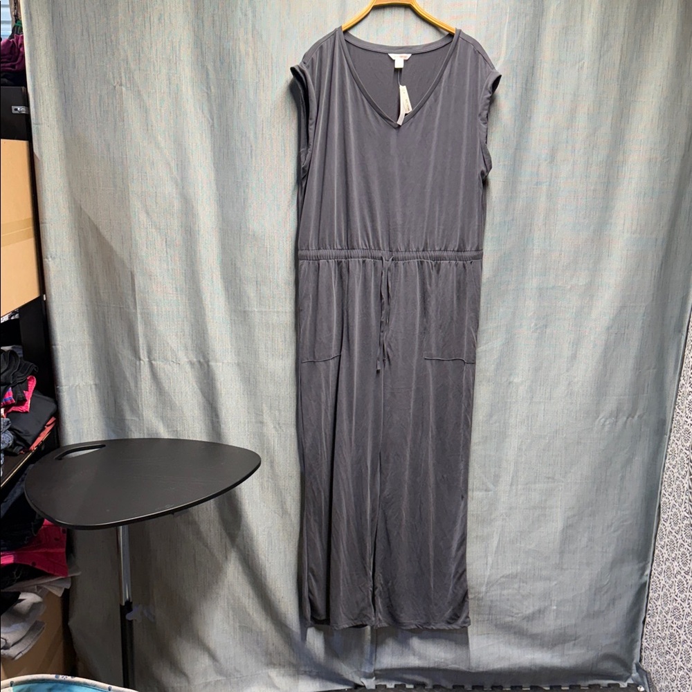 Joe Fresh Charcoal romper size 1X NWT